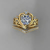 Women's Minimalist Alloy Crown Ring With White Rhinestone Inlay Electroplated Geometric Fashion Jewelry