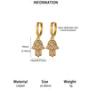 Women's Minimalist Butterfly Pendant Earrings Gold Plated Copper Drop Earrings With Simple Elegant Design For Wholesale