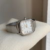 Women's Minimalist Cold Style Square Steel Band Quartz Watch