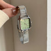 Women's Minimalist Cold Style Square Steel Band Quartz Watch