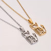 Women's Minimalist Fox Pendant Necklace Stainless Steel Hollow Animal Design With Electroplated Finish And Ochain