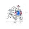 Women's Minimalist Geometric Animal Brooch With Zircon Inlay Electroplated Copper Corsage Pin And Clothing Accessory