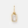 Women's Minimalist Geometric Copper 12 Birthstone Pendant Bracelet Accessories With Diamond Design