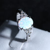 Women's Minimalist Geometric Metal Ring With Electroplated Finish Simple Fashion Jewelry