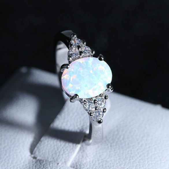 Women's Minimalist Geometric Metal Ring With Electroplated Finish Simple Fashion Jewelry