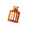 Women's Minimalist Geometric Pc Spray Painted Square Highend Grab Clip Hair Accessories