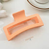 Women's Minimalist Geometric Ps Hair Clip With Paint Treatment And Multiclaw Design