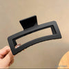 Women's Minimalist Geometric Ps Hair Clip With Paint Treatment And Multiclaw Design