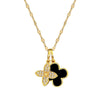 Women's Minimalist Geometric Stainless Steel And Copper Necklace With Electroplating