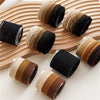 Women's Minimalist Handmade Towel Ring Rubber Band Hair Band High Elastic Seamless Hair Tying Headwear