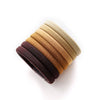 Women's Minimalist Handmade Towel Ring Rubber Band Hair Band High Elastic Seamless Hair Tying Headwear