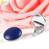 Women's Minimalist Natural Semi Precious Stone And Copper Accessories Earrings