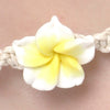 Women's Minimalist Natural Shell Braided Flower Anklet