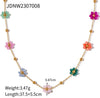 Women's Minimalist Stainless Steel And Titanium Steel Geometric Clavicle Necklace