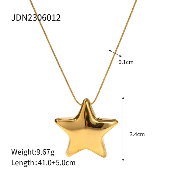 Women's Minimalist Stainless Steel And Titanium Steel Geometric Clavicle Necklace
