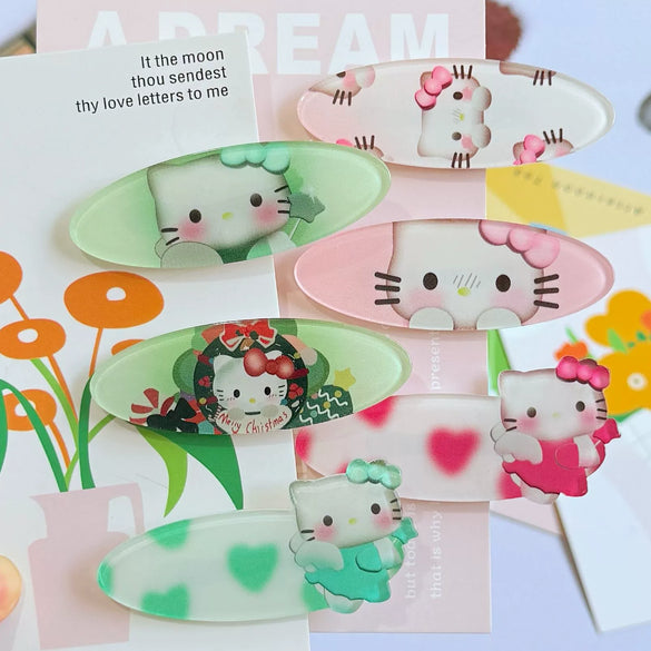 Women's Mixed Materials Handmade Cute Cartoon Duckbill Bangs Hair Clip