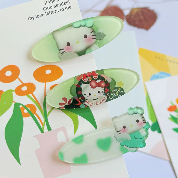 Women's Mixed Materials Handmade Cute Cartoon Duckbill Bangs Hair Clip