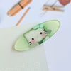 Women's Mixed Materials Handmade Cute Cartoon Duckbill Bangs Hair Clip