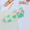 Women's Mixed Materials Handmade Cute Cartoon Duckbill Bangs Hair Clip
