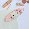 Women's Mixed Materials Handmade Cute Cartoon Duckbill Bangs Hair Clip