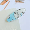 Women's Mixed Materials Handmade Cute Cartoon Duckbill Bangs Hair Clip
