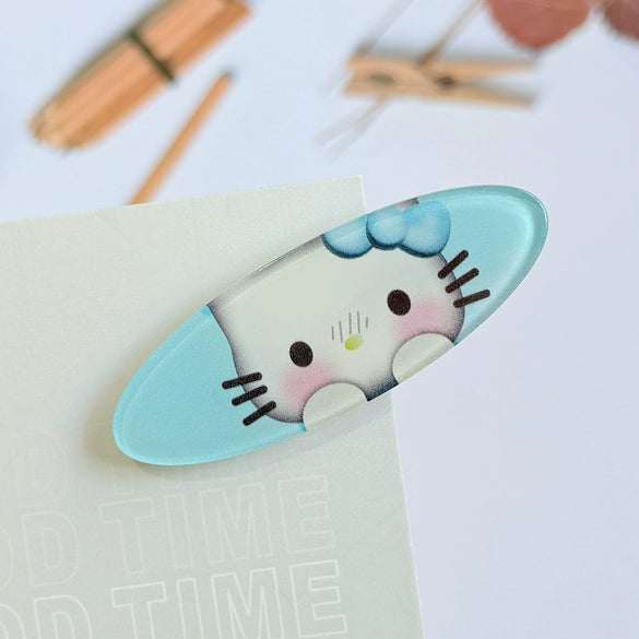 Women's Mixed Materials Handmade Cute Cartoon Duckbill Bangs Hair Clip
