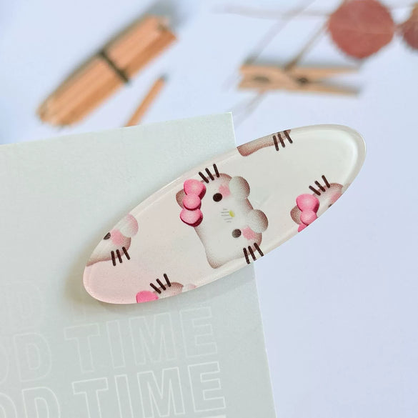 Women's Mixed Materials Handmade Cute Cartoon Duckbill Bangs Hair Clip