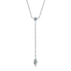 Women's Moissanite Pendant Necklace 925 Sterling Silver Geometric Style Electroplated Ochain