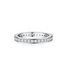 Women's Moissanite Ring S925 Silver Geometric Full Circle The Crown Design Ring