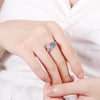 Women's Moissanite Ring 925 Sterling Silver Crownshaped Jewelry With Diamonds
