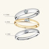 Women's Moissanite Ring 925 Sterling Silver Geometric Style Electroplated