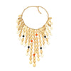 Women's Multilayered Braided Long Casual Clavicle Necklace Zinc Alloy Geometric Electroplating
