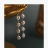 Women's Natural Freshwater Pearl Alien Shape Elegant Earrings