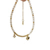 Women's Natural Freshwater Pearl Bracelet With Copper Alloy Nearly Round Beads