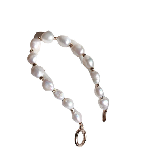 Women's Natural Freshwater Pearl Cartoon Geometric Style Bracelet