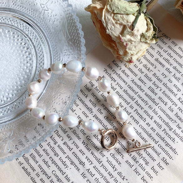 Women's Natural Freshwater Pearl Cartoon Geometric Style Bracelet