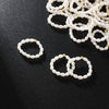 Women's Natural Freshwater Pearl Geometric Ring