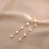 Women's Natural Freshwater Pearl Nearly Round Earrings