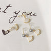 Women's Natural Freshwater Pearl Oblate S925 Sterling Silver Earrings
