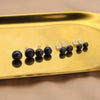 Women's Natural Pearl Geometric 925 Sterling Silver Retro Handmade Earrings
