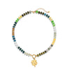 Women's Natural Stone Starfish Pendant Necklace With Electroplated Geometric Clavicle Chain Simple Fresh Fairy Style Jewelry