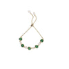 Women's Natural Style Alloy Pearl Crystal Geometric Electroplated Bracelet