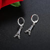 Women's Natural Style Flower Pattern Earrings In Electroplated Environmental Protection Copper