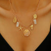 Women's Necklace Alloy Imitation Pearl Geometric Starfish Conch Electroplating Minimalist Jewelry