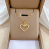 Women's Necklace Titanium Steel Copper Electroplating Geometric Style