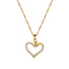 Women's Necklace Titanium Steel Copper Electroplating Geometric Style