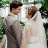 Women's Nylon Bridal Veil Hair Comb Wedding Accessories