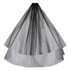 Women's Nylon Bridal Veil Hair Comb Wedding Accessories