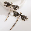 Women's Ocean Series S925 Silver Needle Earrings With Rhinestones And Set With Diamonds Featuring Lobster Dragonfly Crab Designs