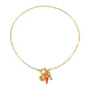 Women's Ocean Style Casual Fish Shell Necklace Stainless Steel Geometric Pattern Electroplated